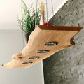 FRIESENLICHT LED Esstischlampe Pendelleuchte Unikat Wildeiche Holz Hängelampe