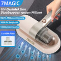 7MAGIC Milbensauger Milbenstaubsauger Matratzenstaubsauger UV Licht Reiniger DHL