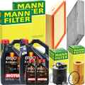 MANN INSPEKTIONSPAKET+MOTUL EFE 5W-30 MOTORÖL passend für MERCEDES B907 B910 CDI