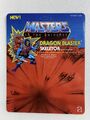 DRAGON BLASTER SKELETOR Reproduction Repro Card  masters universe motu Vintage