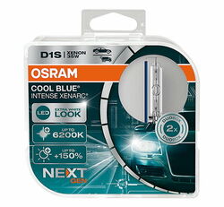 OSRAM D1S XENON BRENNER 6200K COOL BLUE INTENSE XENARC +150% NEXT GENERATION DUO