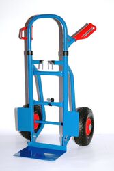 Sackkarre faltbar 250 kg HxBxT:120x50x53 cm, blau (Transportkarre Stapelkarre)