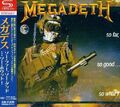 Megadeth So Far, So Good...So What! (CD) (US IMPORT)