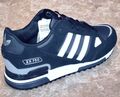 Adidas ZX 750 Herrenschuhe Turnschuhe UK Größe 7 bis 12 G40159 Originale marineblauweiß