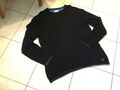 BLEND * Global Jeansmaker * Pullover * Gr. XL * schwarz * graue Rollbündchen