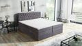 Malton Boxspringbett 180x200 Hotelbett Bonellfederkern Bett + Topper Bettkasten