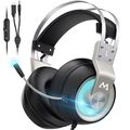 Mpow EG3 Pro 3,5mm Gaming Headset Stereo Sound Over-Ear Kopfhörer mit Mikrofon