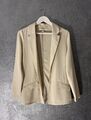 Oversize Blazer dünn Gr. 34 S Amisu Eierschalenweiss Damen 