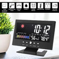 5-in-1 LED Wetterstation mit Funkwecker Thermo / Hygrometer Funkwetterstation DE