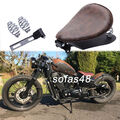 Bobber Motorrad Solositz Braun Feder Halterung für Honda Shadow VT600 750 Custom