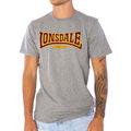 Lonsdale Men Slim Fit Classic T-Shirt Herren Shirt 34541