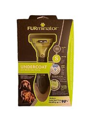 FURminator Fellpflege Kamm Bürste für kleinen Hund,Langhaar Größe S / 4,5-9 kg