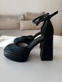 Tamaris Pumps / High Heels / Absatzschuhe NEU gr. 37 Leder Schwarz Damen Mode