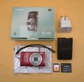 Canon PowerShot ELPH 135 / IXUS 145 16,0MP Digital Camera Red, Charger, SD, Box