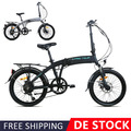 E-Bike Klapprad 20 Zoll Faltbares Elektrofahrrad F020 Akku 7-Gang 25km/h