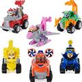 PAW PATROL Deluxe Fahrzeug Charakter und Fahrzeug Dino Rettungsfigur