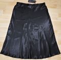 ZERO Rock Gr.44 schwarz Satin midi Set ++Neu++