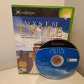 Myst III: Exile MICROSOFT XBOX ORIGINAL SPIEL GETESTET UBISOFT RETRO VIDEOSPIEL