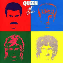 Queen Hot Space NEAR MINT Elektra Vinyl LP