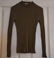 Peter Hahn Merinowolle Slimfit Rippstrick Wollpullover  sexy & warm zu Blazer 34