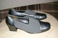 Damen Gabor fashion® Marken Pumps Schuhe Perlatoleder Echtleder Grau Gr.7,5