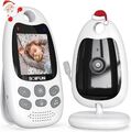 BOIFUN Babyphone mit Kamera Tragbares Vox-Funktion Temperatursensor 2.4 Ghz