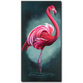 NOVAARTE Acryl Bild Gemälde Abstrakte Malerei Modern Flamingo Kunst XXL ORIGINAL