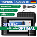 🔥TOPDON AD800 BT Profi KFZ Diagnosegerät Auto OBD2 Scanner ALLE SYSTEM TPMS DE