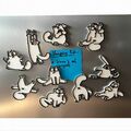 Simon´s Cat Katze Magnet 10er Set Simons Cat Simons Merch Simons Katze Simon's