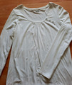 Esprit Damen Shirt  Tunika Gr. §XL / 46  Longshirt Weiß Langarm