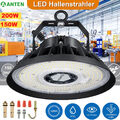 200W LED Hallenbeleuchtung Industrielampe UFO Hallen Strahler Superhell High Bay