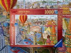 Ravensburger Puzzle - In 80 Tagen um die Welt - 1000 Teile - 16961