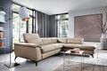 Ecksofa Sofa Couch Polster Leder Wohnlandschaft Couchen Sofas Ecke Luxus Möbel