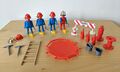 Vintage Playmobil Feuerwehrleute & Ausrüstungspaket Geobra 1974