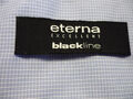 neues eterna BLACKLINE excellent Freizeit und Business Langarm Herrenhemd Gr. 43