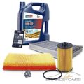 ATEC INSPEKTIONSPAKET FILTERSATZ SET A+5L EUROLUB 5W-30 FÜR OPEL CORSA C 00-06