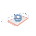 UFI Luftfilter 30.463.00 Filtereinsatz für MERCEDES KLASSE W221 V221 W251 V251