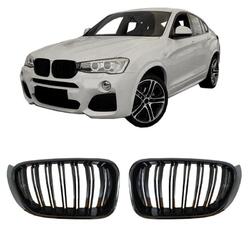 JOM Kühlergrill Sport Grill schwarz Doppelsteg passend für BMW X3 X4 F25 F26 Neu