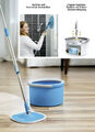 Spin Mop Clean Floors with Fresh Water System, 360° Head & Adjustable Handle