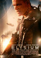 Elysium - Matt Damon - Jodie Foster - Filmposter 120x80cm gerollt