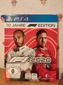 F1 2020 70 Jahre Deutsche Edition Sony Playstation 4, 2020 PS4 Nicht eingelöst Code 