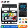 4+64G Android 13 Autoradio Carplay WiFi GPS Navi RDS Für VW Touareg 7L 2002-2009