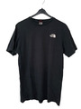 THE NORTH FACE Herren T-Shirt Gr. M / S kurzarm Oberteil Sport Logo schwarz