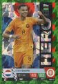 Match Attax EURO 2024 GREEN NED 17 Hero Cody Gakpo