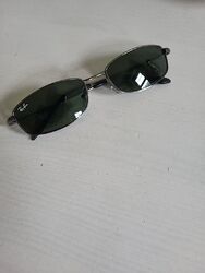 ray ban sonnenbrille herren Chrome Schmall Rechteckig RB3198