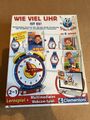 Wie viel Uhr ist es? Clementoni Lernspiel Kinderspiel Uhrzeit lernen Kinder