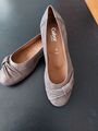 Gabor Ballerina Gr. 6,5 (Gr. 39,5-40) taupe fumo grau neu Chic!