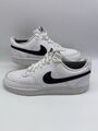 Nike Court Vision Low Next Nature White Black Sneaker Herren UK Größe 7 EU 41