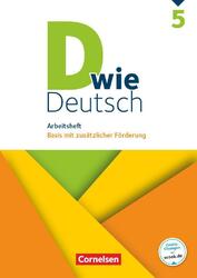 D wie Deutsch - Zu allen Ausgaben 5. Schuljahr - Arbeitsheft mit Lösungen | Buch