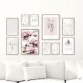 Bilderset  LOVE MAKES A HOUSE A HOME  10er Printset DIN A3/A4/A5 Bilder Poster 